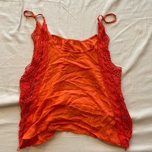 American Eagle Crochet Tank